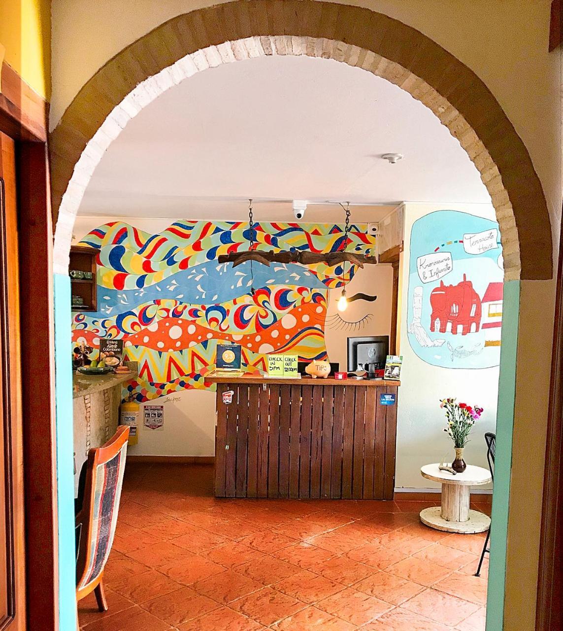 Hostal Xue Villa de Leyva Eksteriør billede